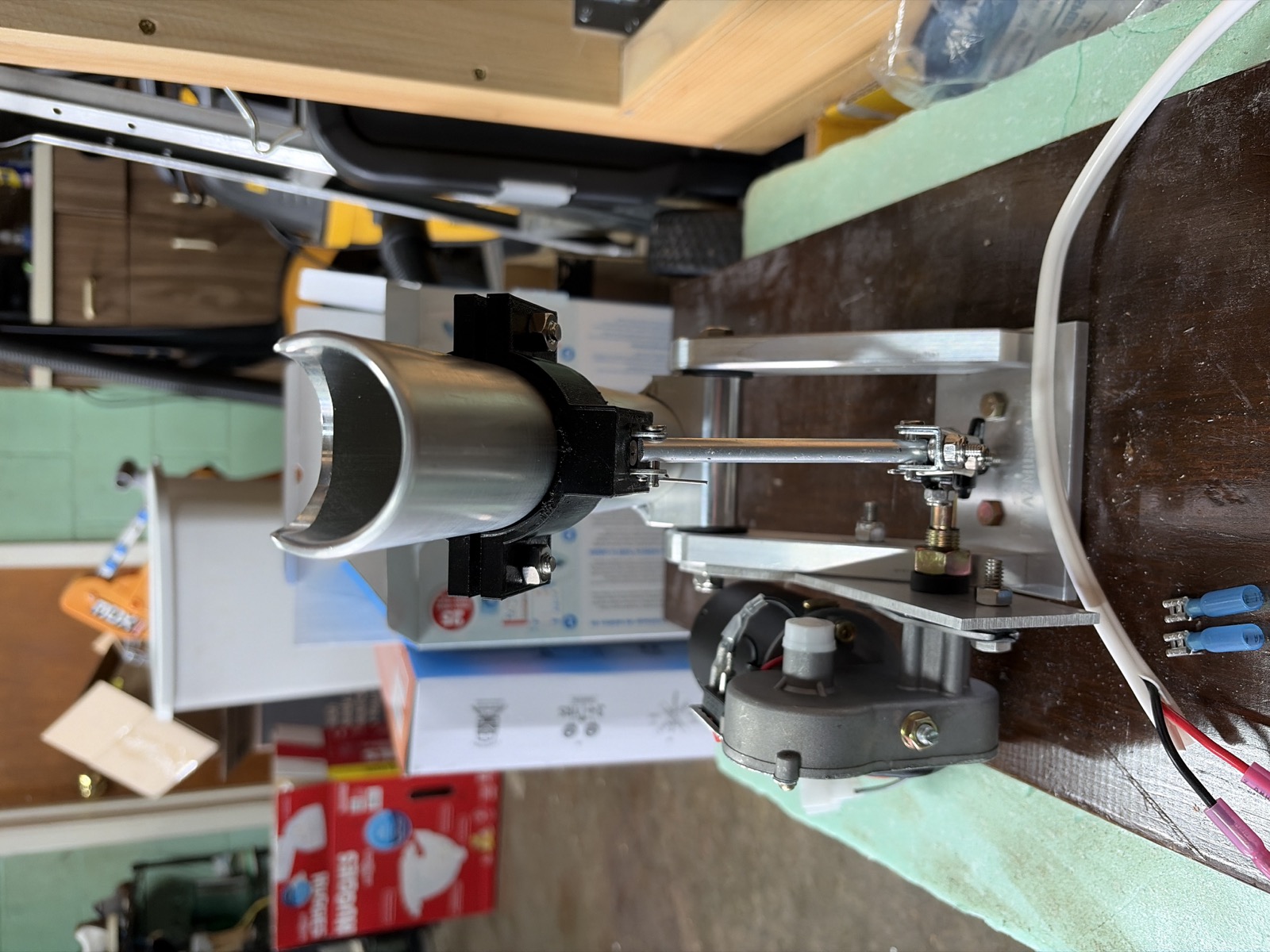 Musky Auto-Jig prototype front view